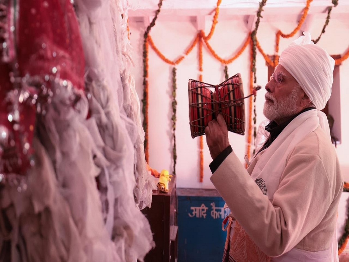 pm Narendra Modi Uttarakhand parvati kund Visit Kailash Darshan Photos 