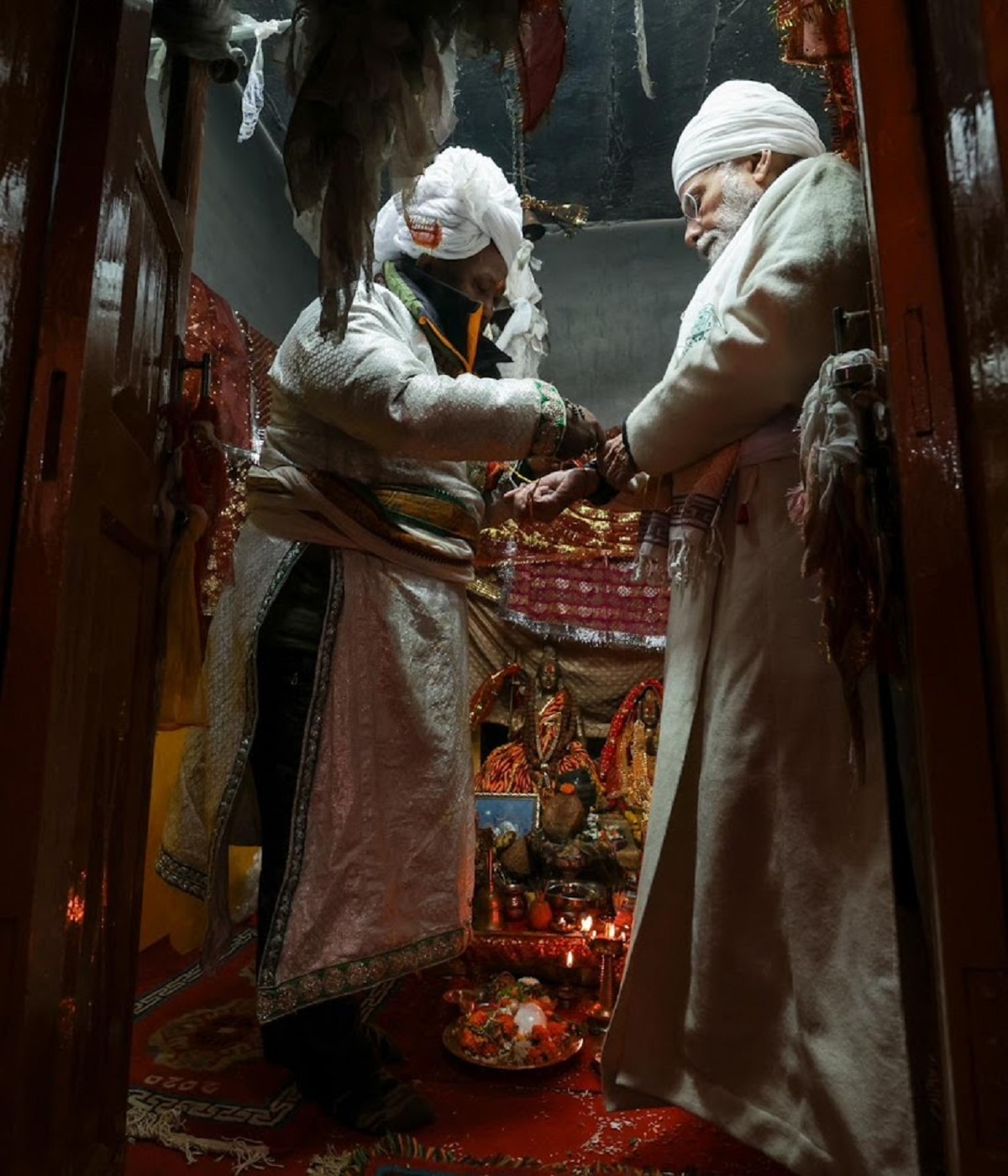 pm Narendra Modi Uttarakhand parvati kund Visit Kailash Darshan Photos 