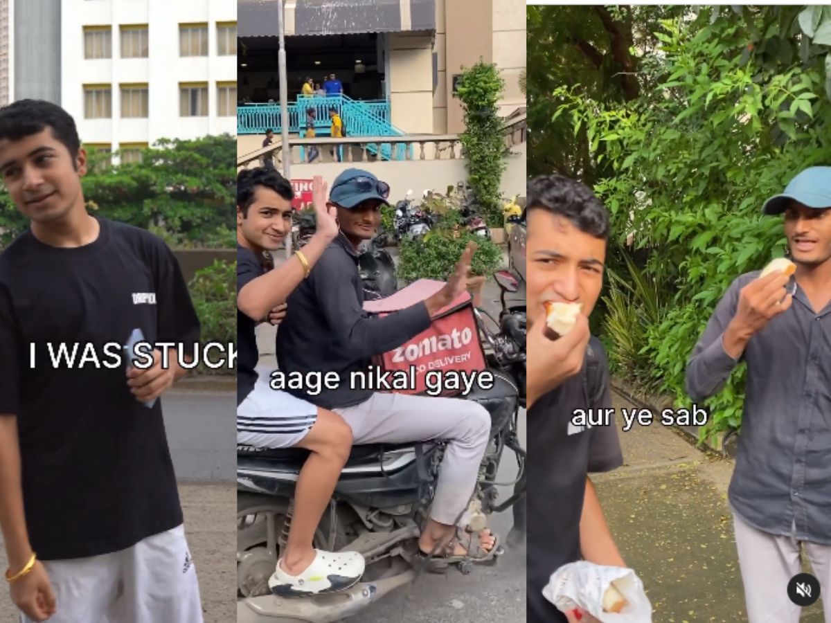 Pune social media influencer ordered food from Zomato and take lift From Delivery Boy Viral Marathi News ;ऑटो-रिक्शा मिळेना, पुणेकराने झोमॅटोवरुन मागवलं खाणं आणि पुढे जे केलं त्यावर विश्वास नाही बसणार