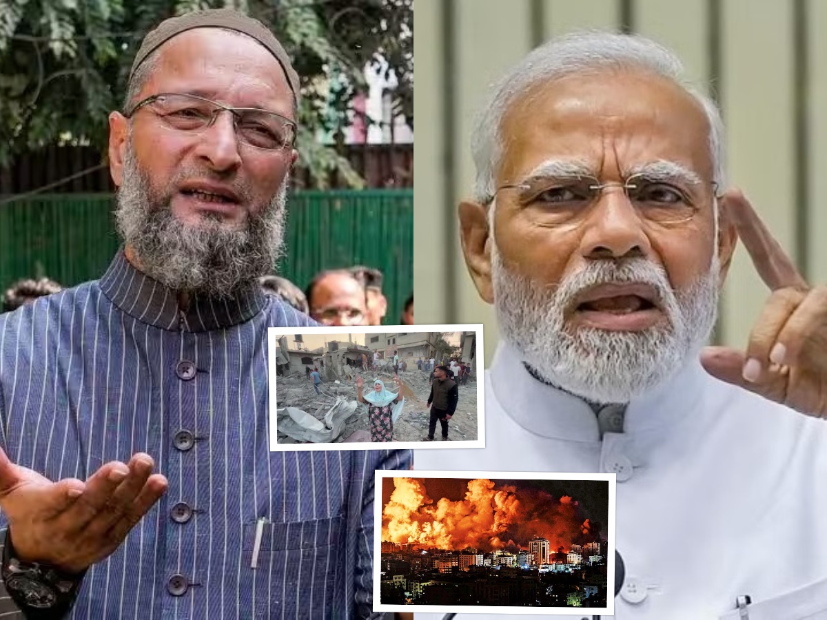 इस्त्रायलचे पंतप्रधान 'राक्षस', गाझाला समर्थन द्या; ओवेसींचं PM नरेंद्र मोदींना जाहीर आवाहन इस्त्रायलचे पंतप्रधान 'राक्षस', गाझाला समर्थन द्या; ओवेसींचं PM नरेंद्र मोदींना जाहीर आवाहन