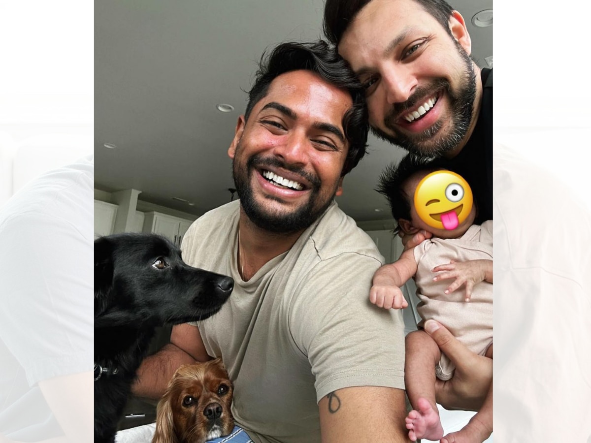 Gay Couple Amit Shah And Aditya Madiraju Love Story Know Baby Girl Name on Same Sex Marriage Verdict