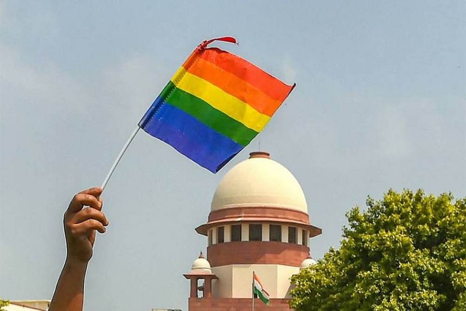 same sex marriage Gay Couple Exchange Rings In Front Of Supreme Court