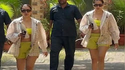 शॉर्ट्स, क्रॉप टॉप अन्... मलायका अरोराचा हॉट जीम लुक पण चाहत्यांनी केलं इग्नोर?