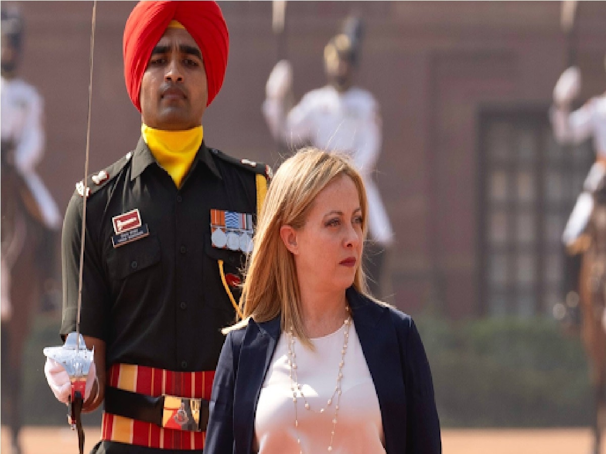 giorgia meloni in India for the G 20 summit