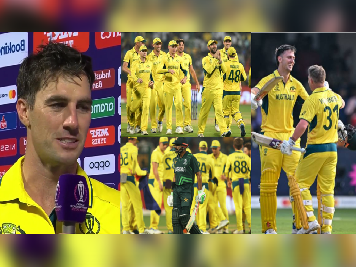 AUS vs BAN: मार्श, वॉर्नर नाही तर 'या' 2 खेळाडूंना कमिंसने दिलं विजयाचं श्रेय, कर्णधाराचं मोठं विधान AUS vs BAN: मार्श, वॉर्नर नाही तर 'या' 2 खेळाडूंना कमिंसने दिलं विजयाचं श्रेय, कर्णधाराचं मोठं विधान