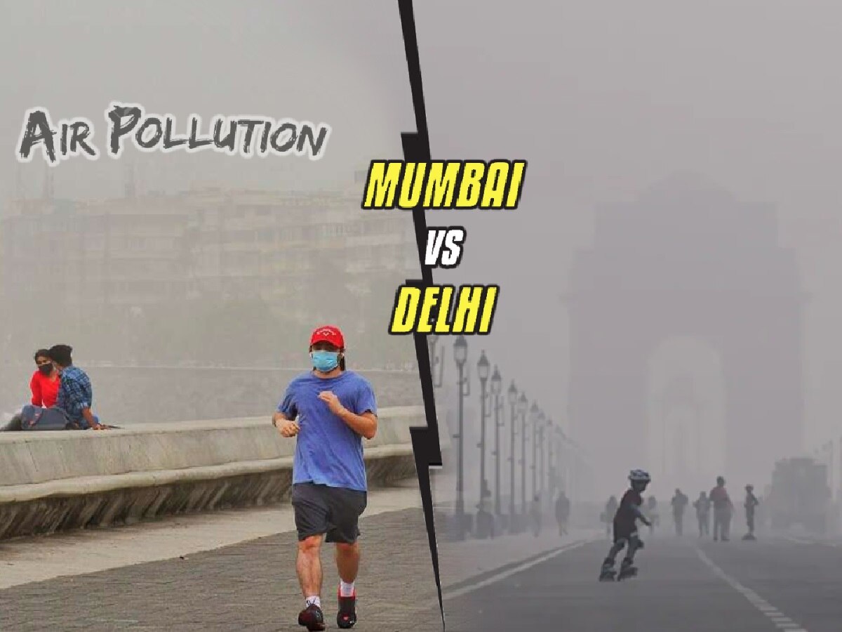 Air Pollution: मुंबईतील हवा खरंच दिल्लीपेक्षा वाईट आहे का? आकडेवारी पाहाच title=