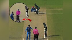 PAK vs AFG : LIVE सामन्यात मोहम्मद नबीची बाबर आझमला तंबी! पाहा नेमकं काय झालं?