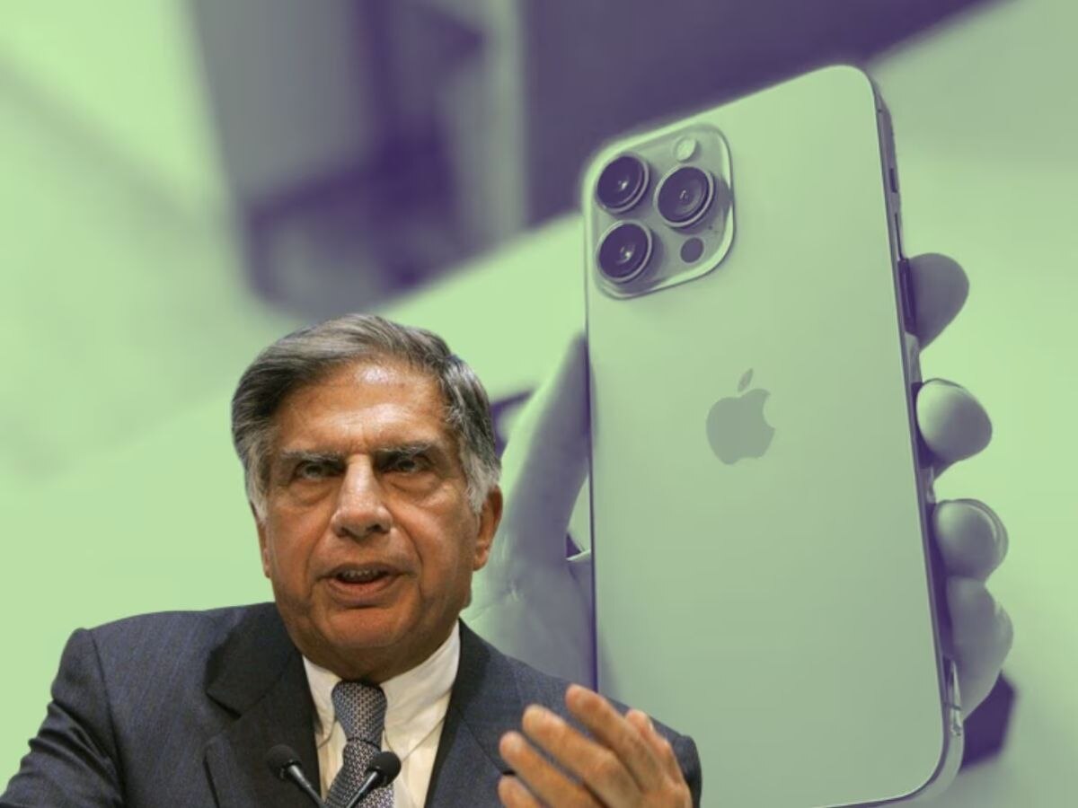 iPhone वर उमटणार 'टाटा'ची मोहोर; भारतात तयार करणार आयफोन, केंद्रीय मंत्र्यांची माहिती title=