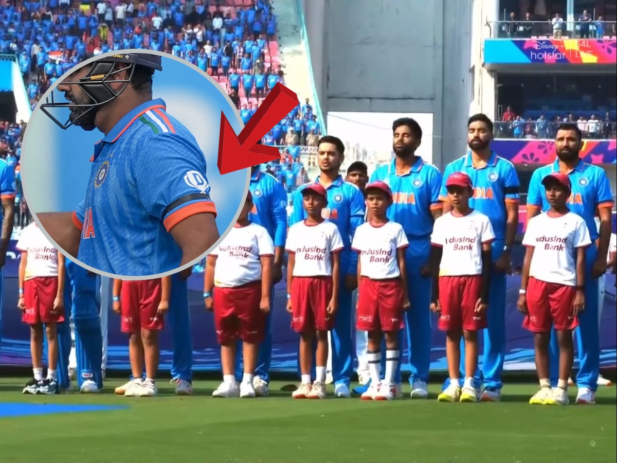 IND vs ENG : इंग्लंडविरुद्ध काळी पट्टी घालून का खेळतीये टीम इंडिया? जाणून घ्या खास कारण! title=