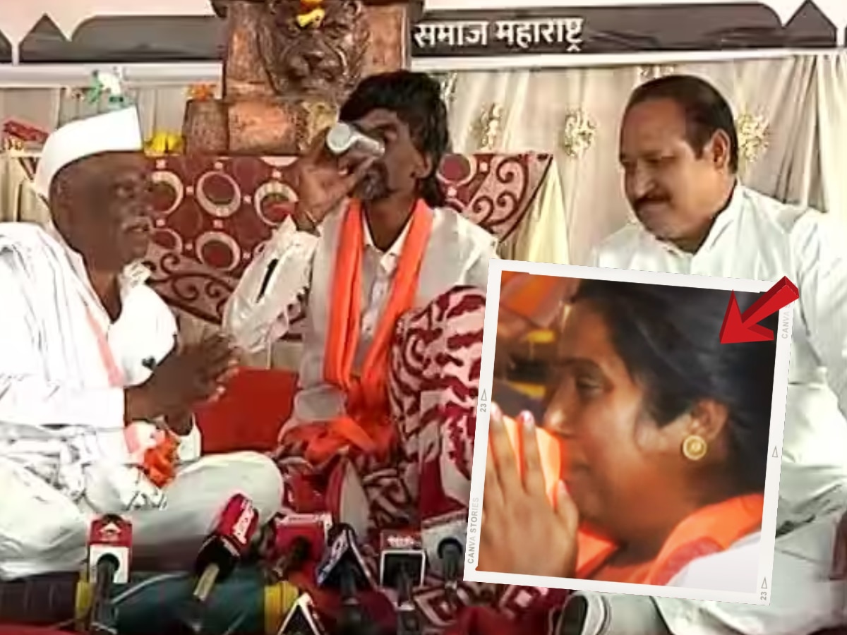 Maratha Community Protesters Emotional After Seeing Manoj Jarange Patil Drinking Water During 7883