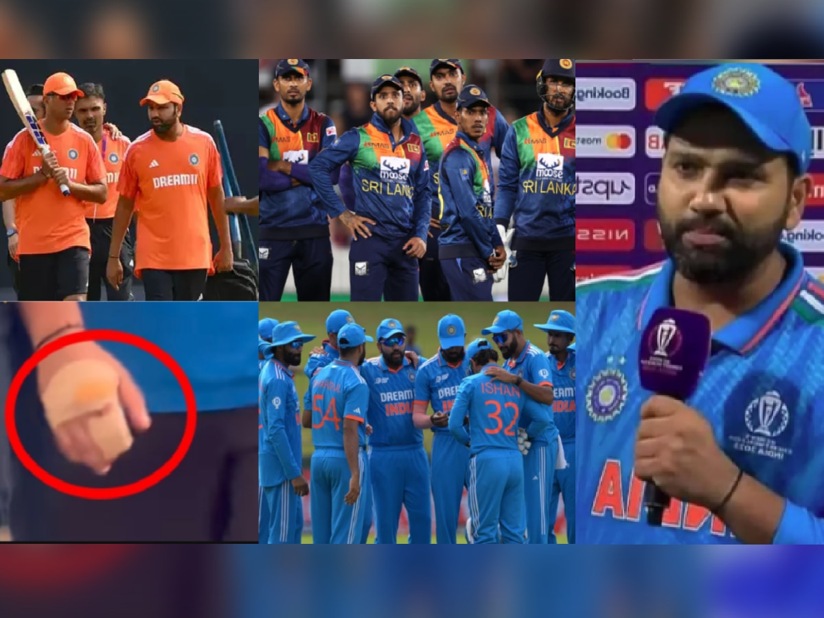 Rohit Sharma: टीम इंडियाला मोठा धक्का! कर्णधार रोहित शर्माला दुखापत; श्रीलंकेविरूद्ध खेळण्यावर प्रश्नचिन्ह title=