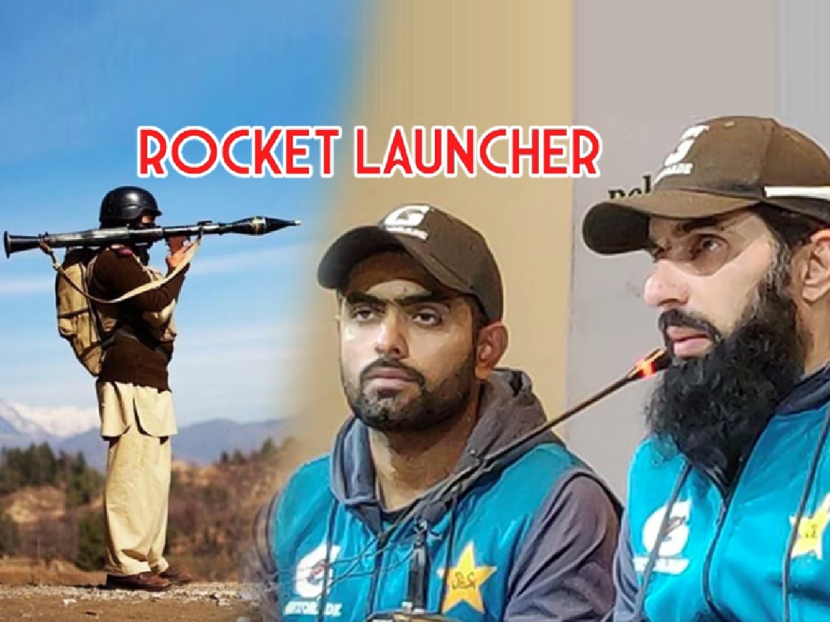 Video: आक्रमक क्रिकेट खेळू म्हणजे रॉकेट लॉन्चर फेकून मारु का? पाकिस्तानी खेळाडूचा सवाल title=