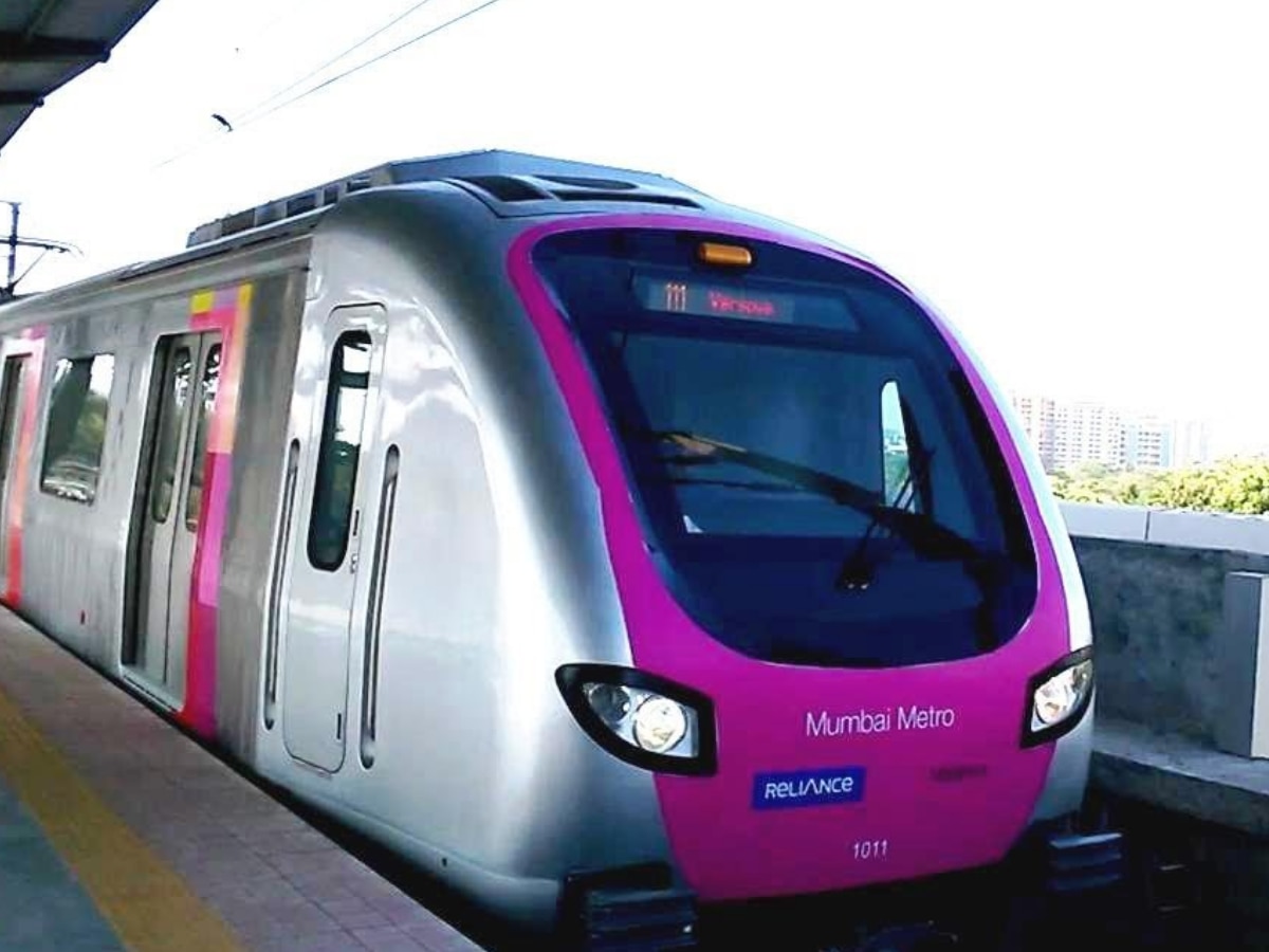 MMRDA Mumbai Thanekar travel fast and comfortable Metro 4 will be connected to bus stop rickshaw stand footpath