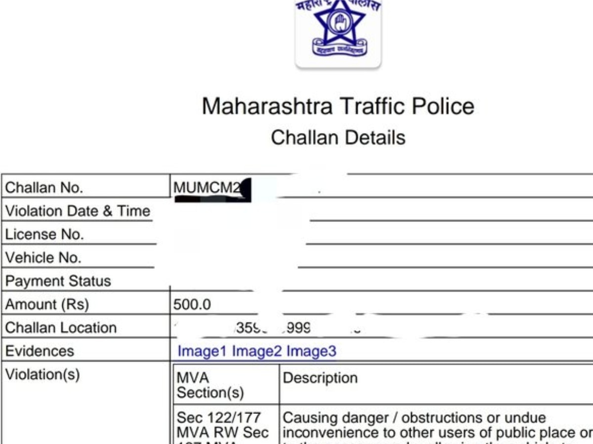 Traffic e-challan Fraud happening  Identify fake challan and avoid Scam