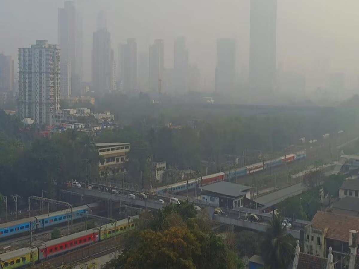 Mumbai Weather : खराब वातावरणाचा आरोग्यावर परिणाम, थंडीत प्रदूषणाची समस्या   title=
