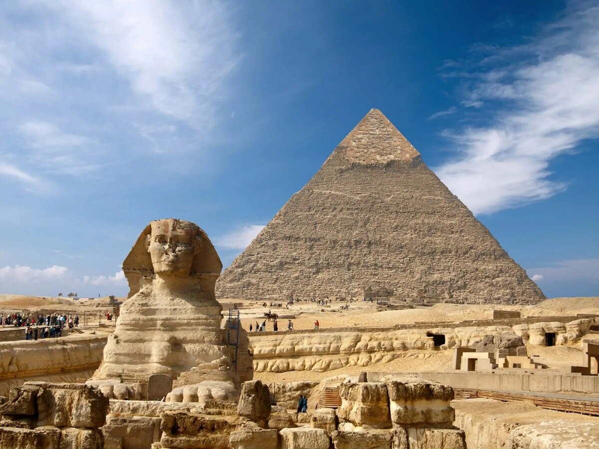 जगातील सर्वात मोठे रहस्य उलगडले; इजिप्तमधील 4500 वर्ष जुना स्फिंक्सचा पुतळा असा उभारला title=