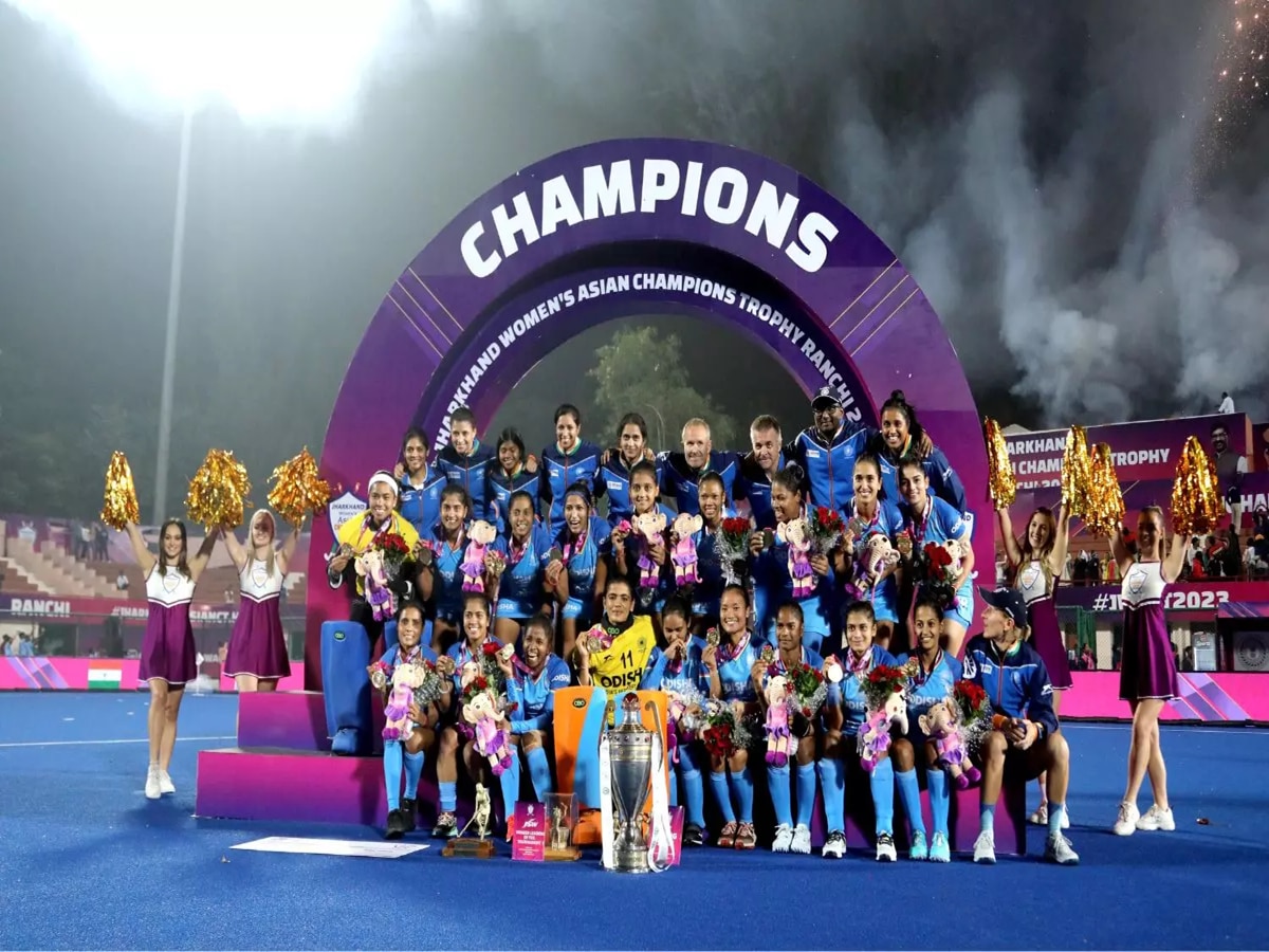 चक दे इंडिया, भारतीय पोरींची कमाल! जपानला हरवून हॉकी आशियाई चॅम्पियन्स ट्रॉफीवर दुसऱ्यांदा कोरलं नाव title=