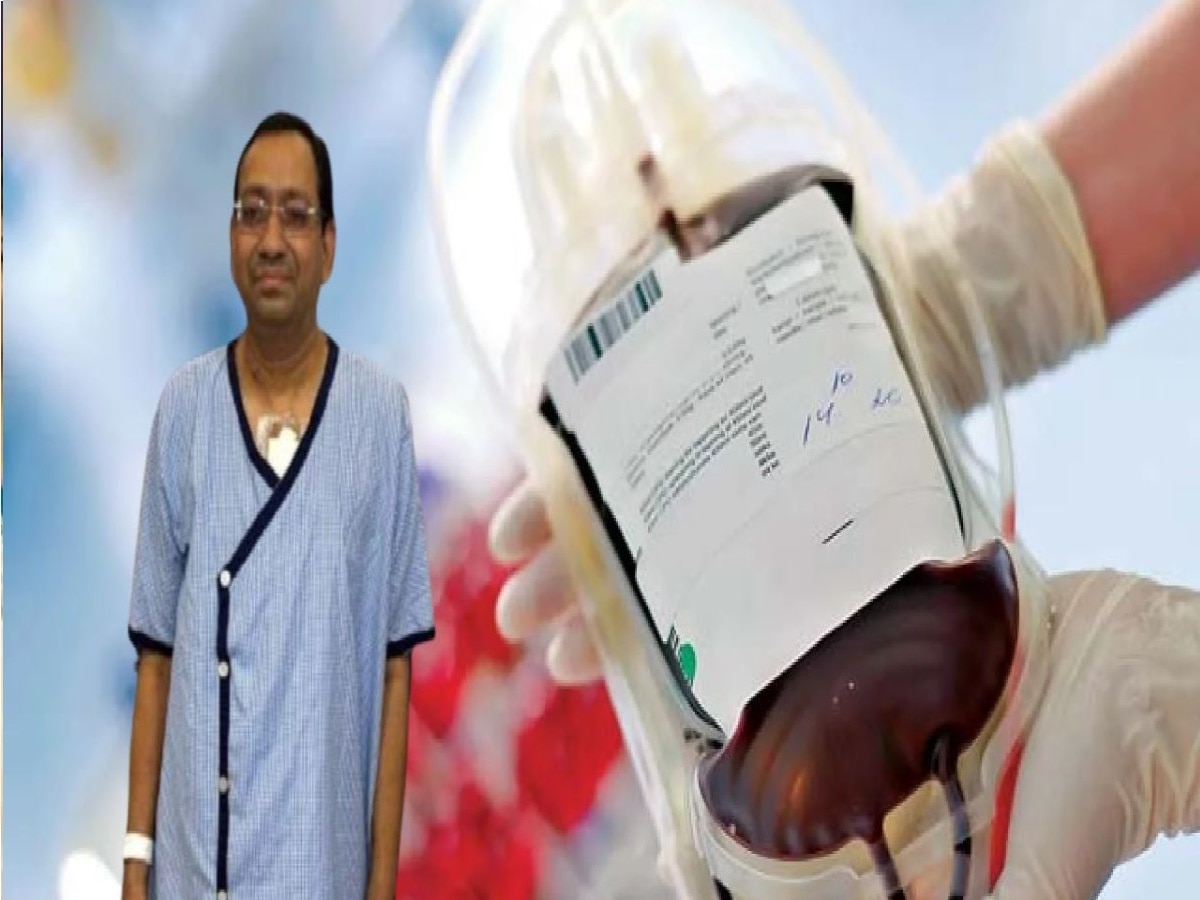 Rare Blood ग्रुप असणारा भारतातला एकमेव व्यक्ती, शस्त्रक्रियेसाठी स्वत:च दिलं रक्त...  title=