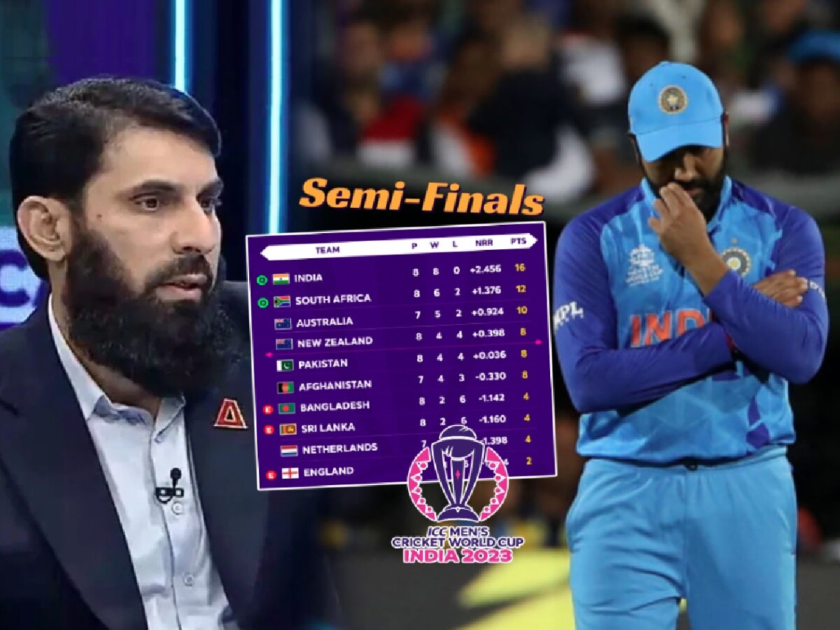 Semi Finals मध्ये भारताला हरवणं सहज शक्य फक्त...; मिसबाहचा रोहितच्या संघाला इशारा title=