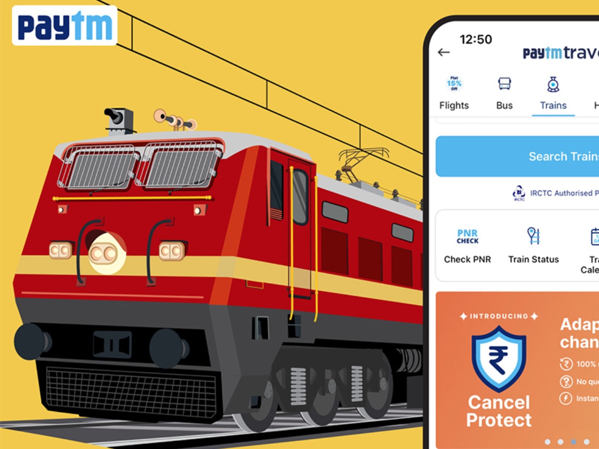 Paytm Indian Railway Ticket Booking New Feature Guaranteed Seat Assistance