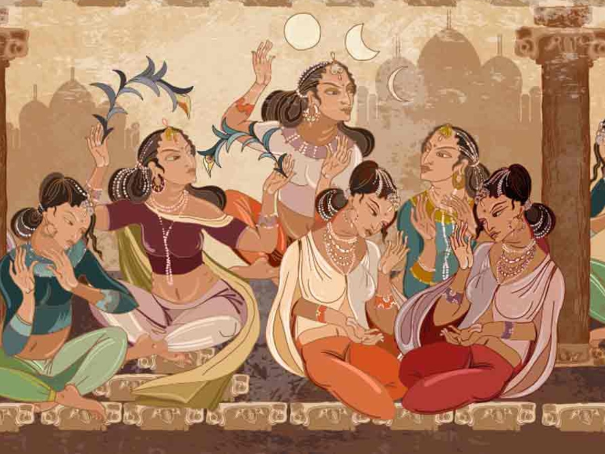 Mughal harem Badshah Relationship with women