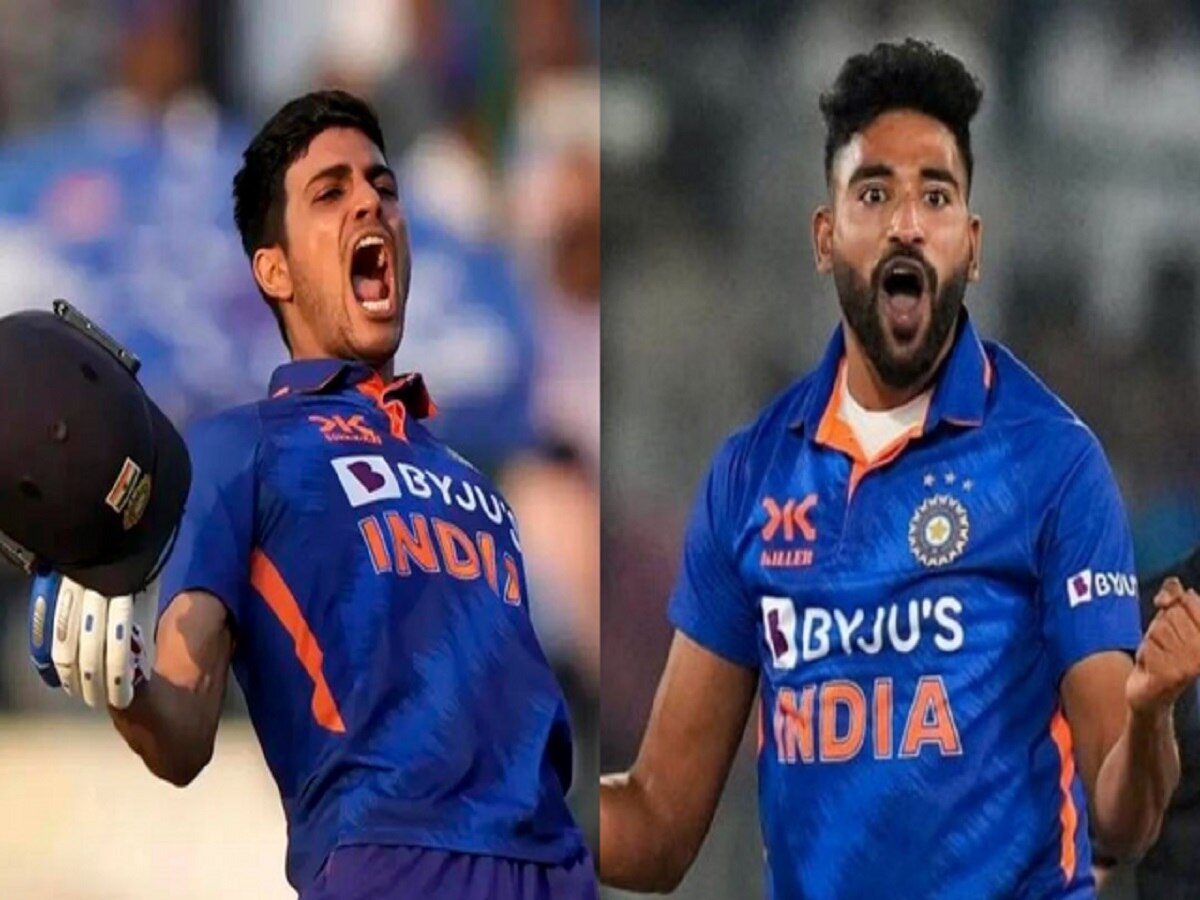 Icc Odi Ranking World Cup Shubman Gill New Odi Number One Batsman Siraj Top In Bowlers 3665