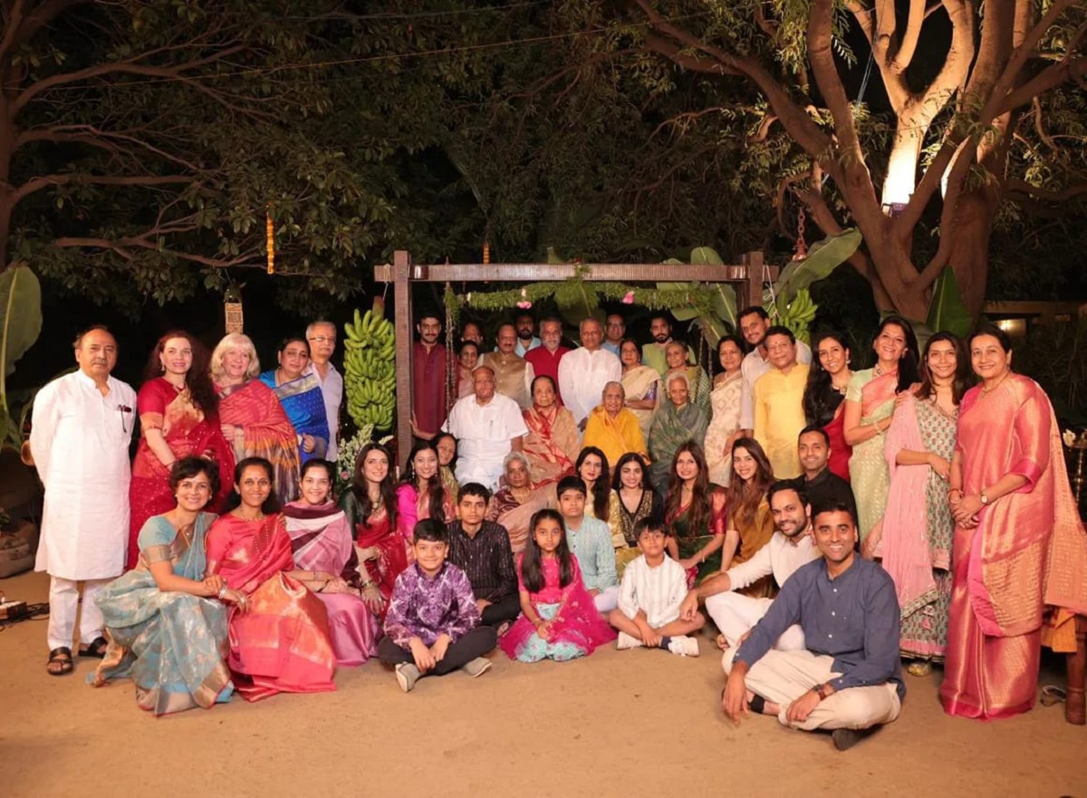 Sharad Pawar Family diwali celebration ajit pawar presence grabs attention 
