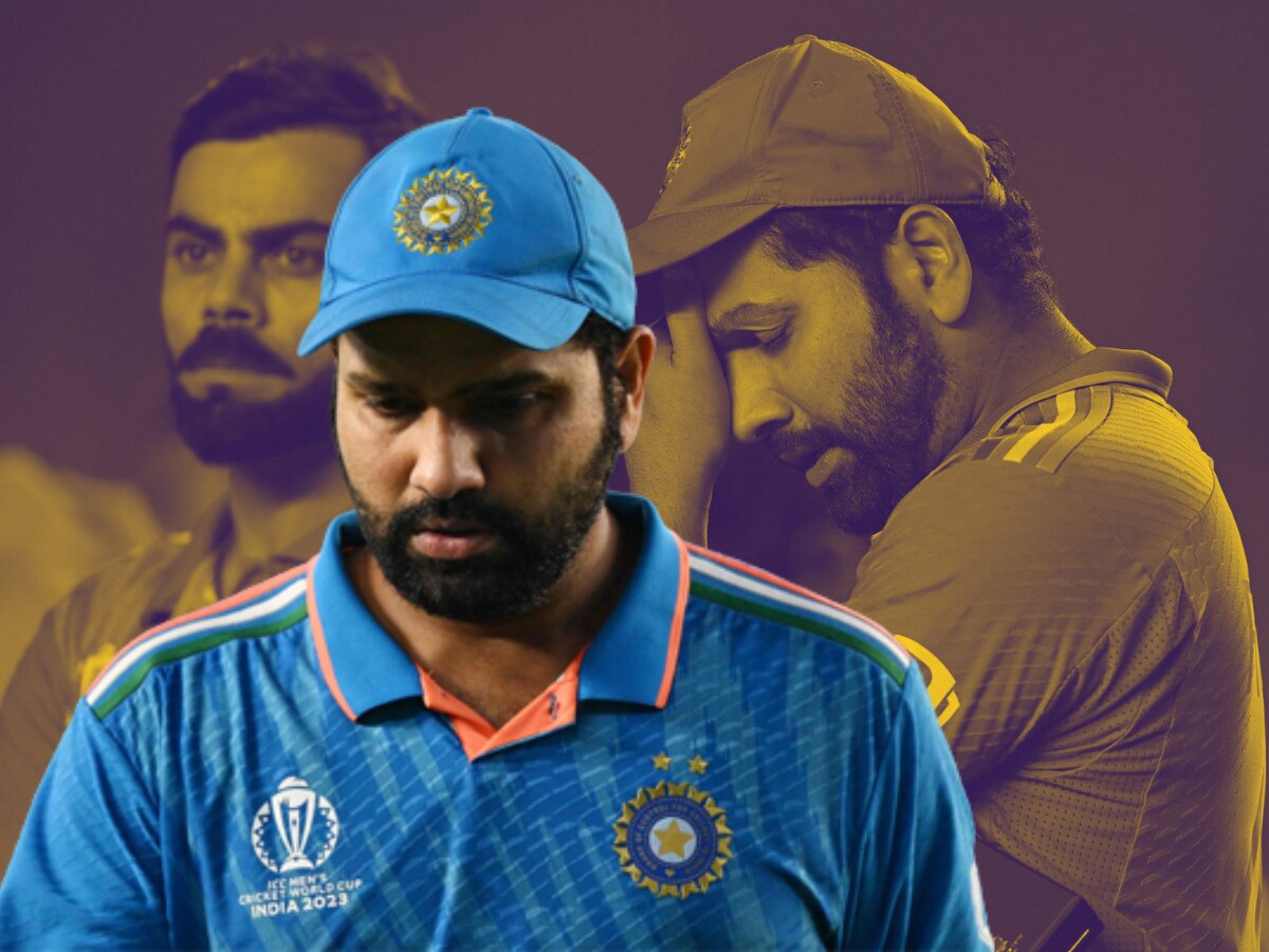 World Cup Final : टीम इंडियाच्या पराभवाला जबाबदार कोण? रडकुंडीला आलेला Rohit Sharma म्हणतो...  title=