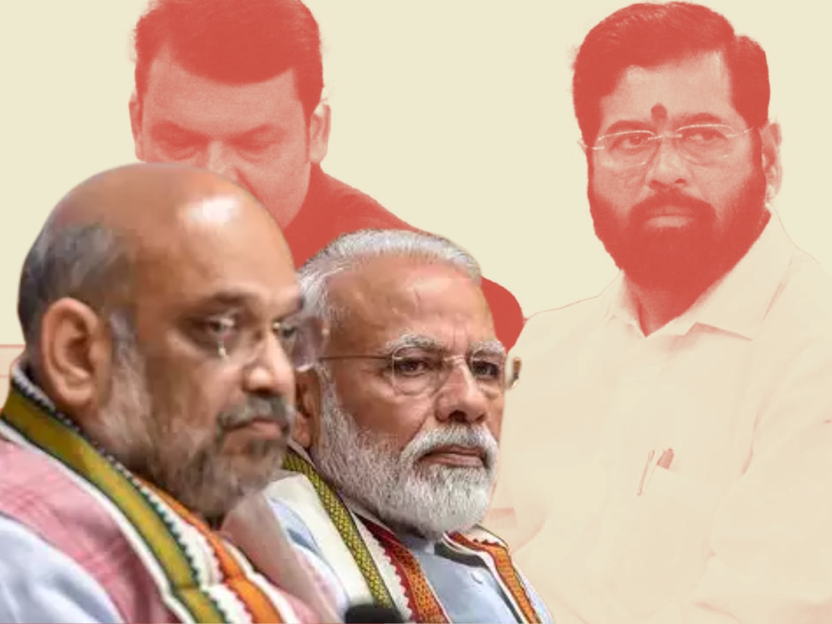 Maharastra Politics : शिंदे गटाच्या 13 खासदारांचं भवितव्य धोक्यात? भाजपच्या अहवालाने शिंदे गटाला टेन्शन title=