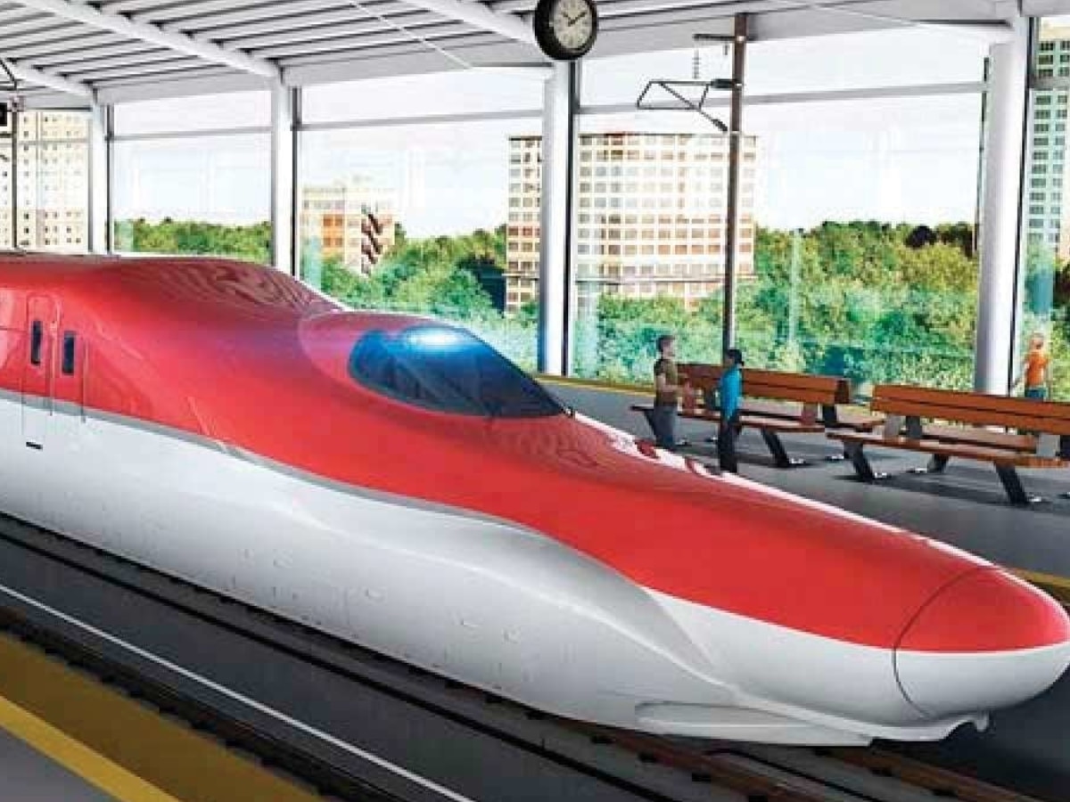 India first high speed train Gandhinagar Mumbai bullet train Big Update