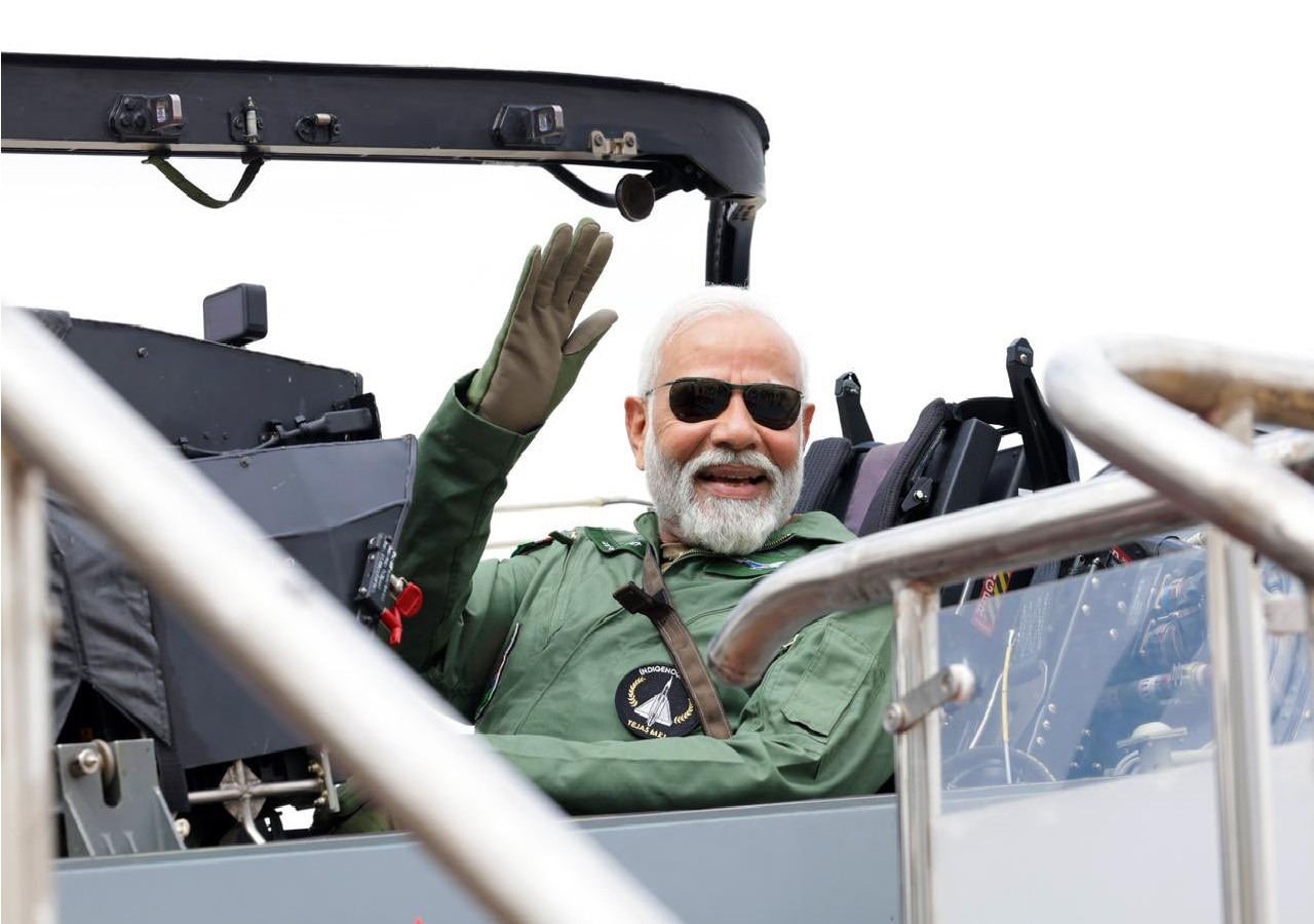 PM Flies In Tejas