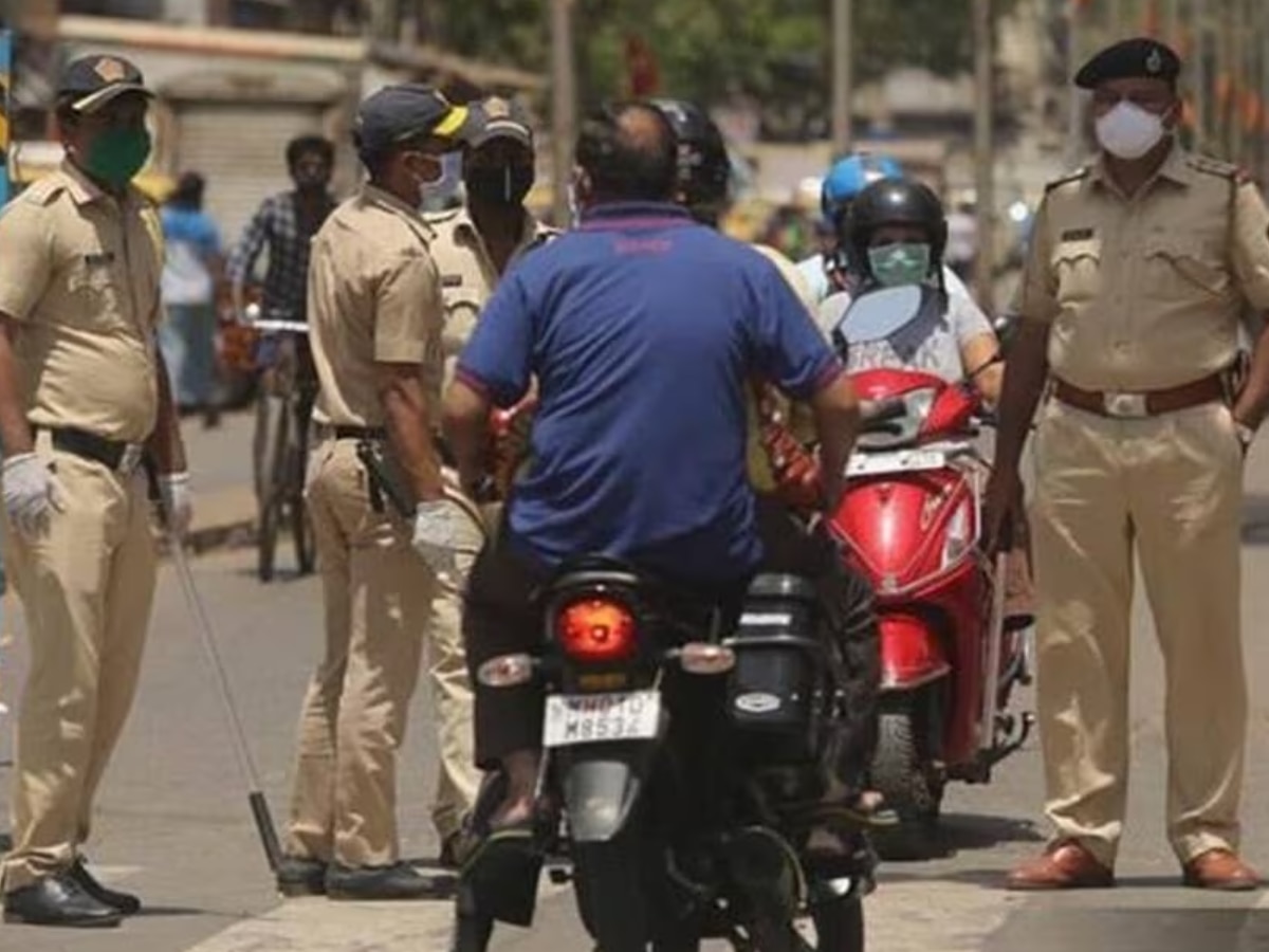 Traffic Rules wear a helmet ISI Mark motorcycle challan