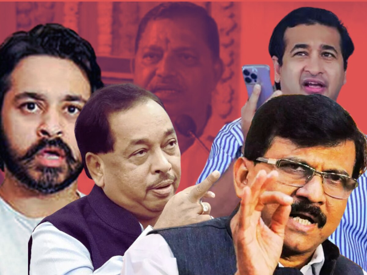 Sanjay Raut vs narayan Rane in Maharastra Politics latest marathi news