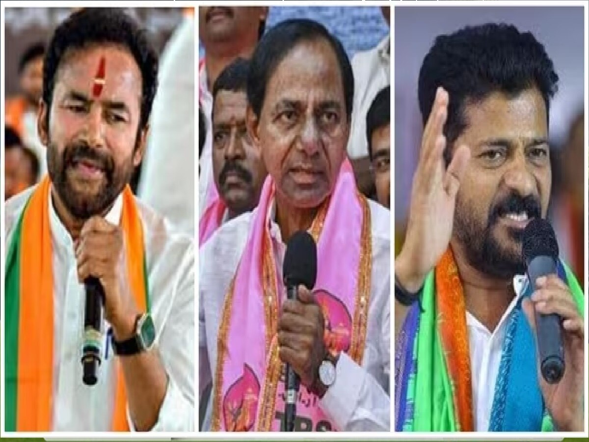 Telangana Exit Poll : तेलंगणात काँग्रेसला बहुमताचा अंदाज title=