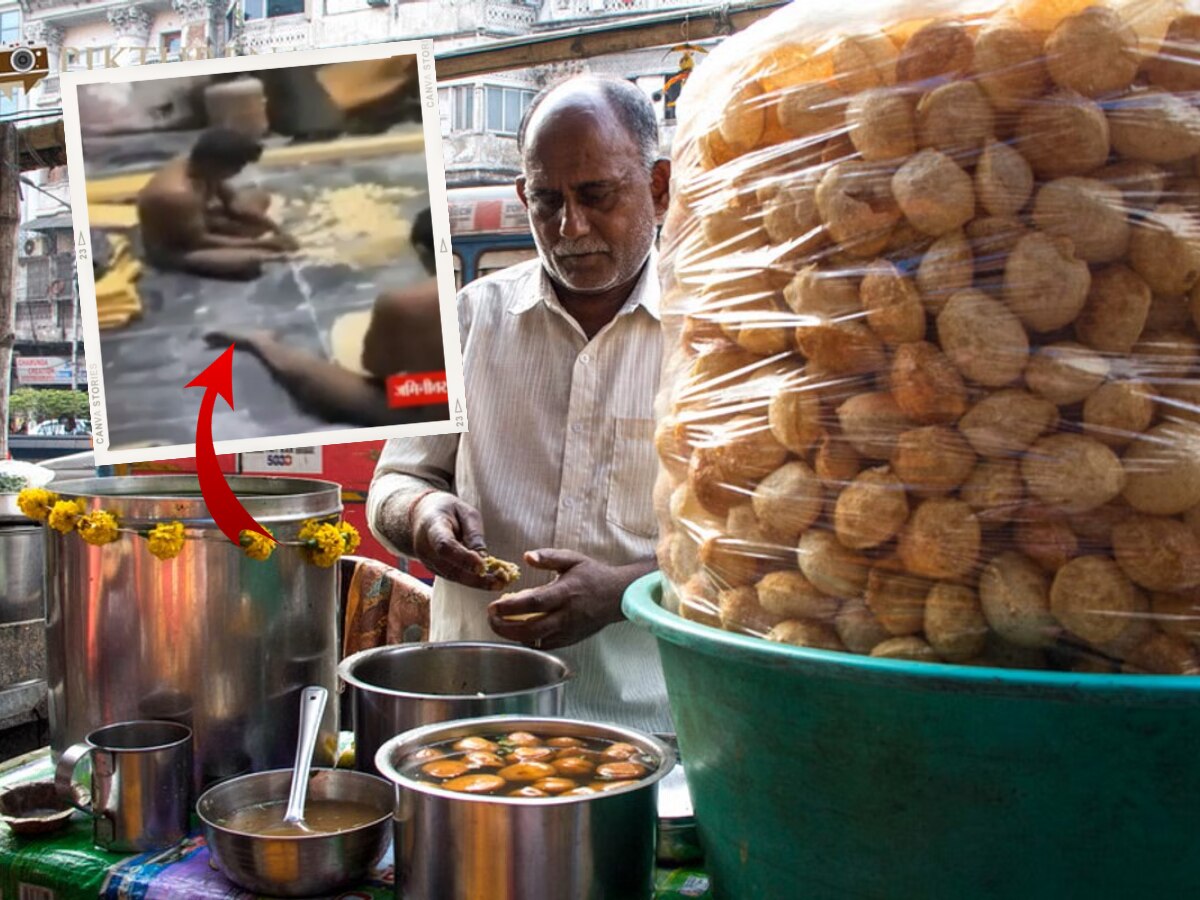 Weird News Of Panipuri MNS Worker disclosed Video goes Viral News in Marathi