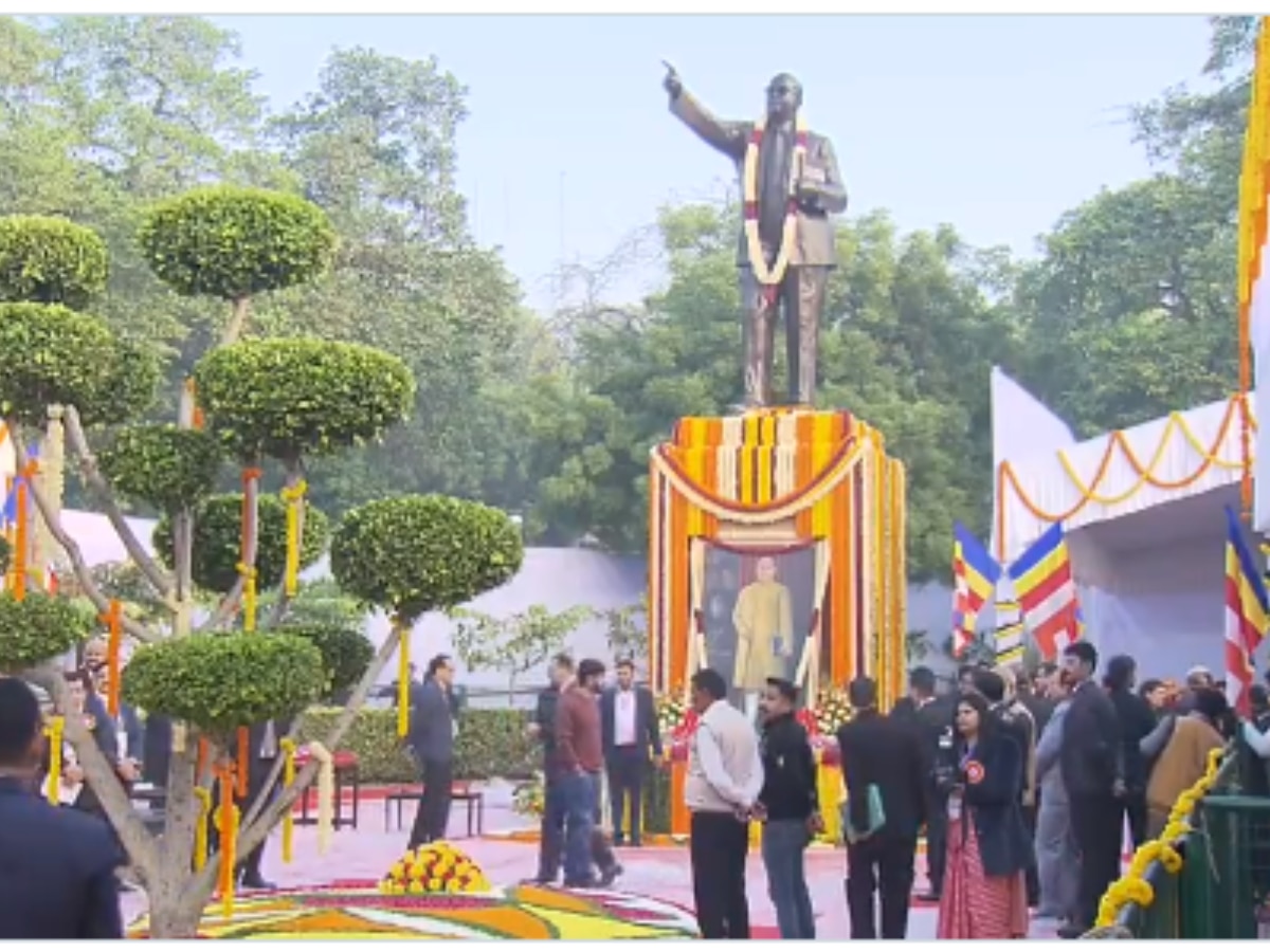 Mahaparinivan din 2023 Crowd on Chaitya bhoomi Dadar