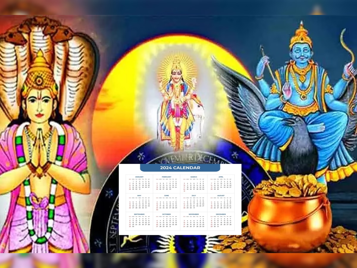 Horoscope 2024 : 'या' लोकांचं भाग्य 2024 चमकणार, 2025 पर्यंत शनी-राहू-गुरू देणार बंपर लाभ  title=