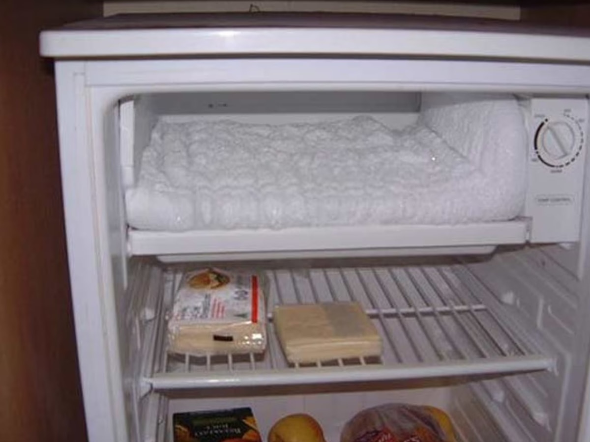 How To Remove Ice From Freezer simple trick Marathi News