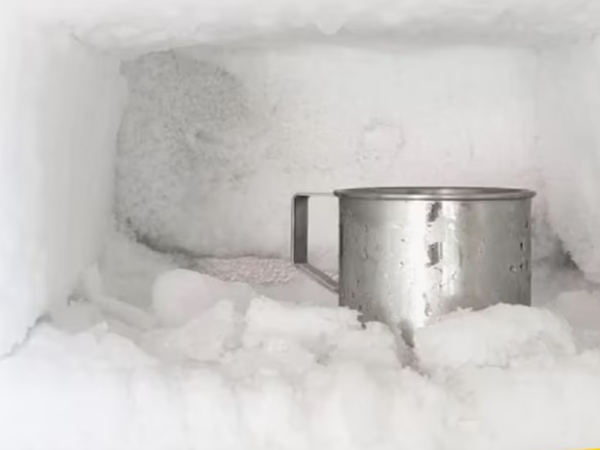 How To Remove Ice From Freezer simple trick Marathi News