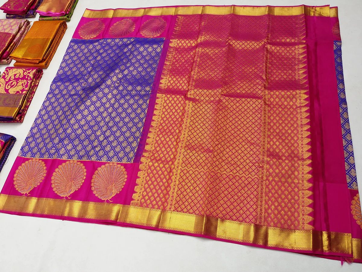 How To Identify A Pure Kanjivaram Silk Saree know the tips in marathi 