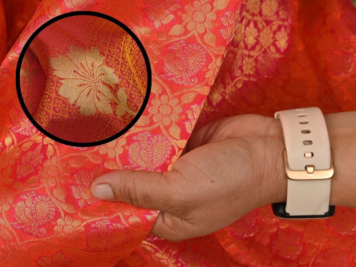 How To Identify A Pure Kanjivaram Silk Saree know the tips in marathi 