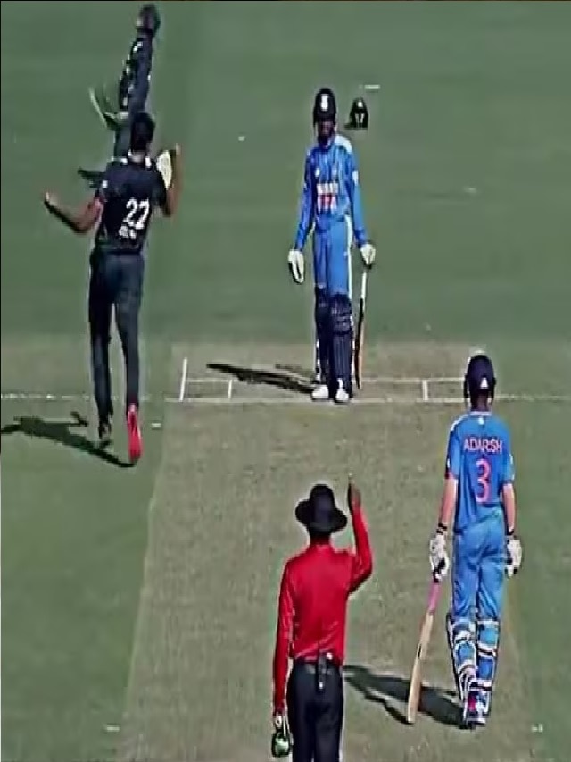 Cricket, azan awais century, ind vs pak u19 match, india vs pakistan match score, india vs pakistan update, Mohammad Zeeshan video viral, pakistan beat india, Under-19s Asia Cup