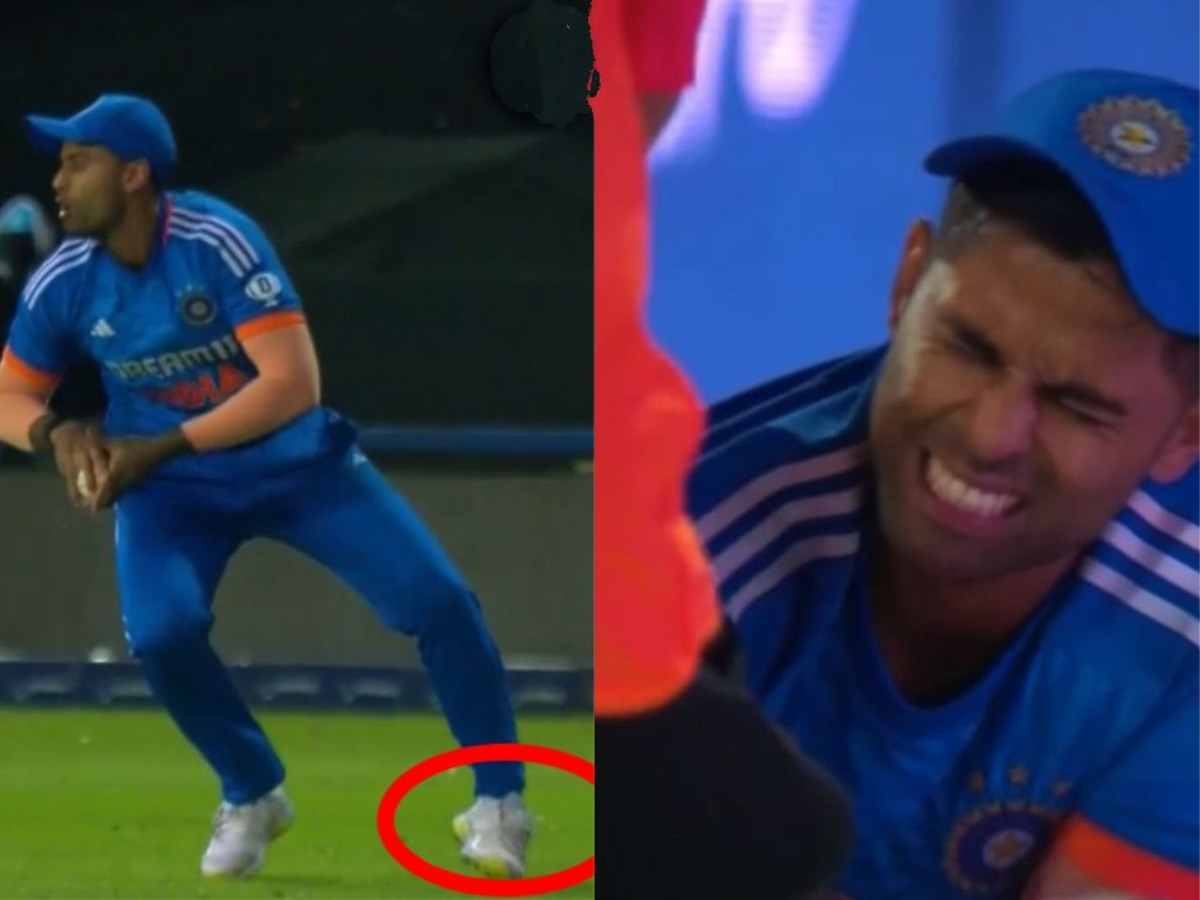 IND vs SA Suryakumar Yadav Injury left ankle twisted while Fielding Cricket News