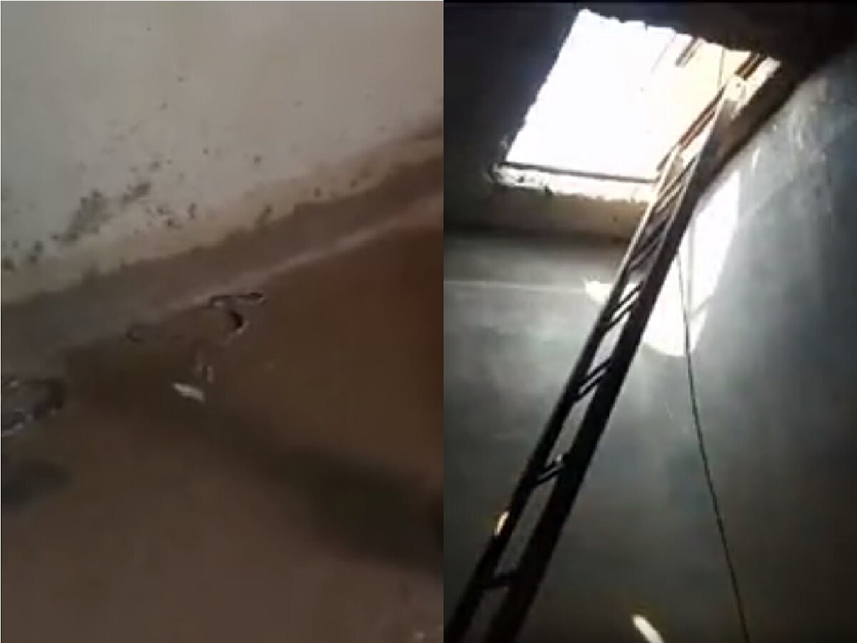 दुर्गंधी येत असल्याने पाणी टाकी साफ केली;मात्र, जे दिसल ते पाहून ग्रामस्थ हादरले