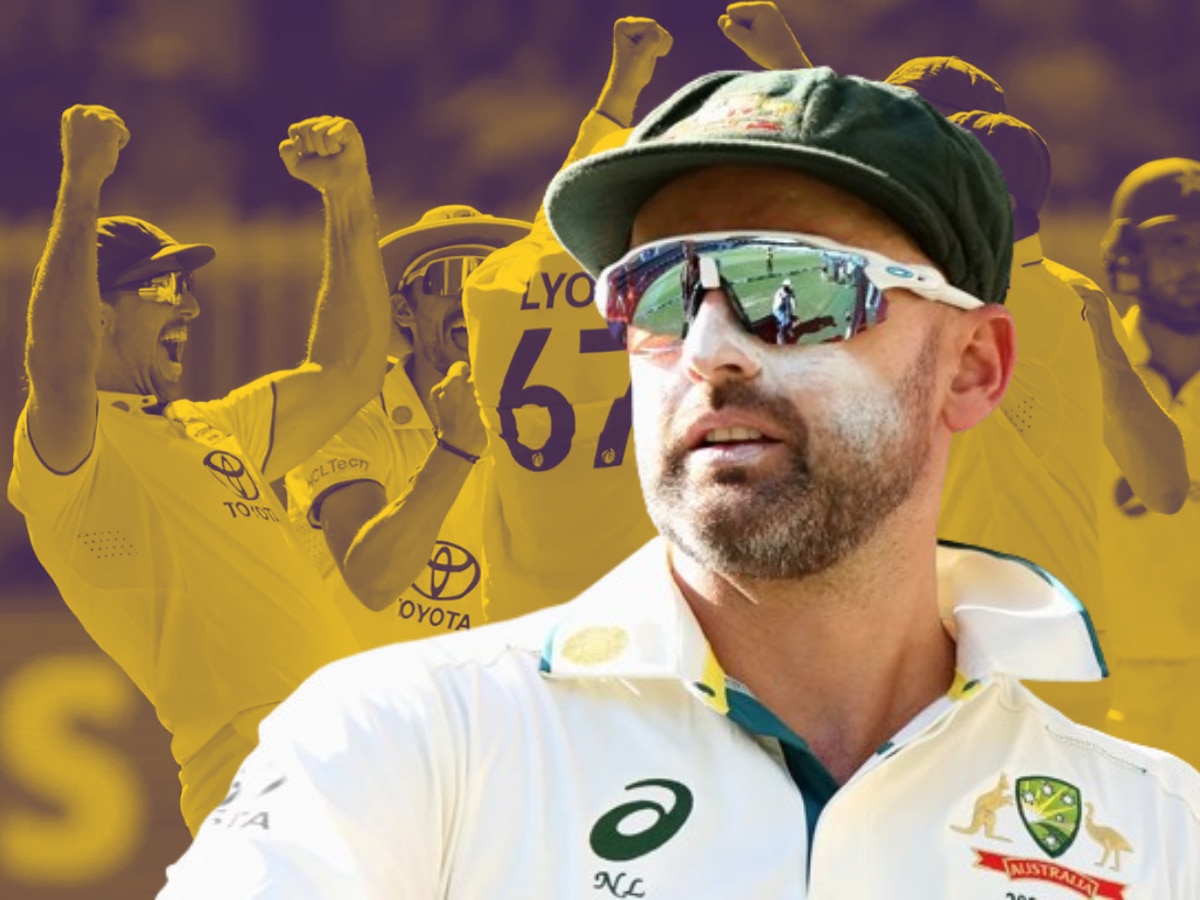 AUS vs PAK : टेस्ट क्रिकेटला मिळाला नवा हिरा! 'ही' कामगिरी करत Nathan Lyon ने रचला महारेकॉर्ड title=