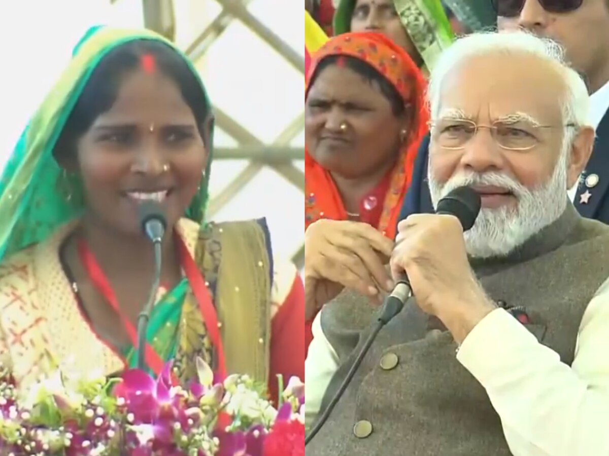 VIDEO : पीएम मोदींनी महिलेला थेट दिली निवडणूक लढवण्याची ऑफर, पाहा नेमकं काय झालं? 