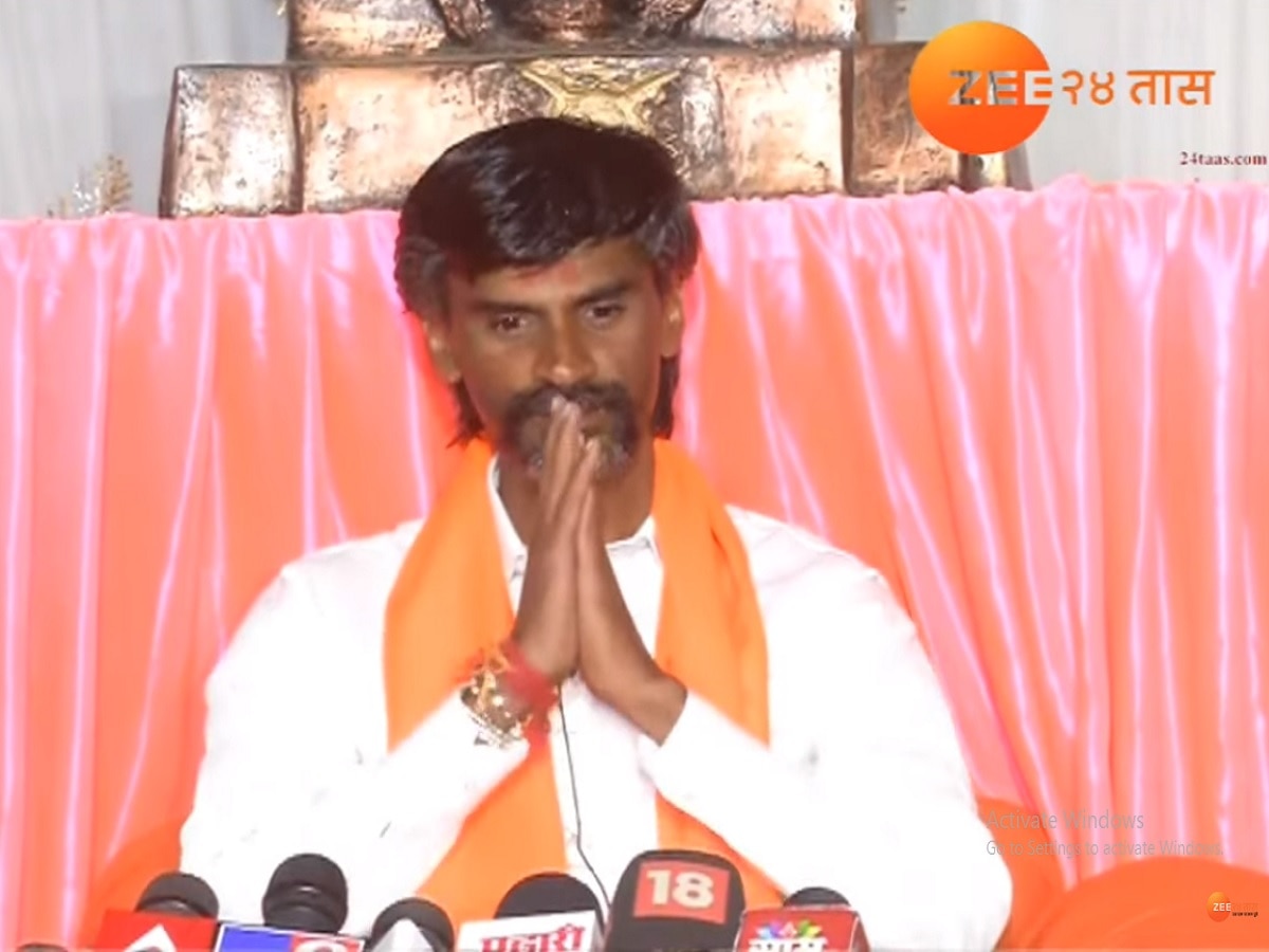 24 डिसेंबरच्या आत मराठ्यांना 100 टक्के आरक्षण मिळणारच; मनोज जरांगे पहिल्यांदाच इतके ठाम का? 24 डिसेंबरच्या आत मराठ्यांना 100 टक्के आरक्षण मिळणारच; मनोज जरांगे पहिल्यांदाच इतके ठाम का?
