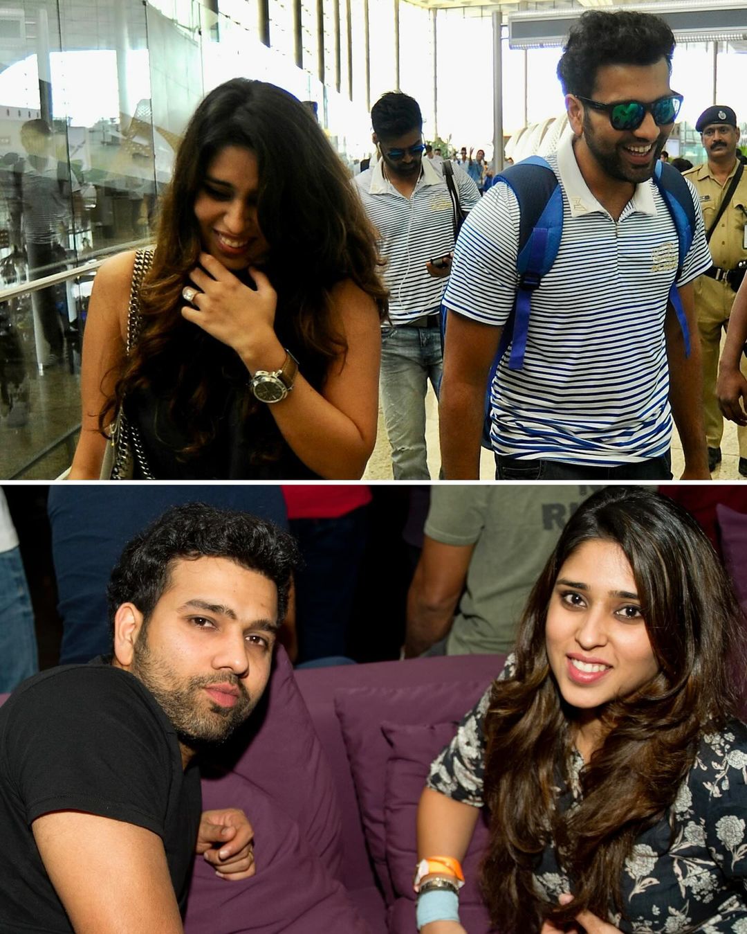 Rohit Sharma Post Wife Ritika Sajdeh Photos