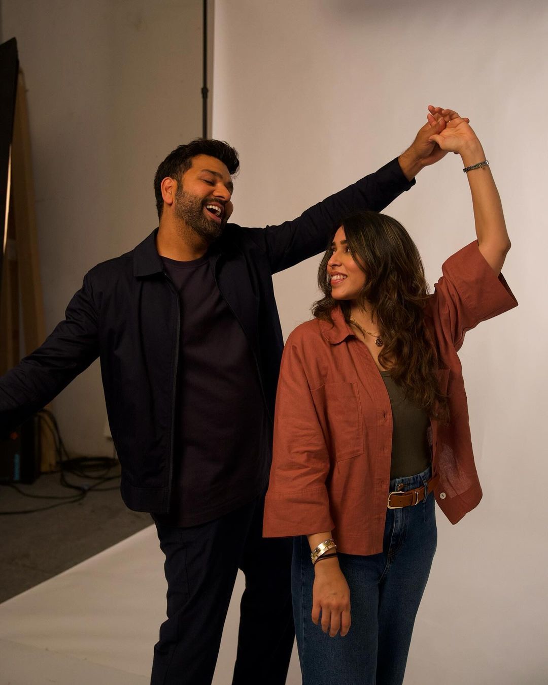 Rohit Sharma Post Wife Ritika Sajdeh Photos