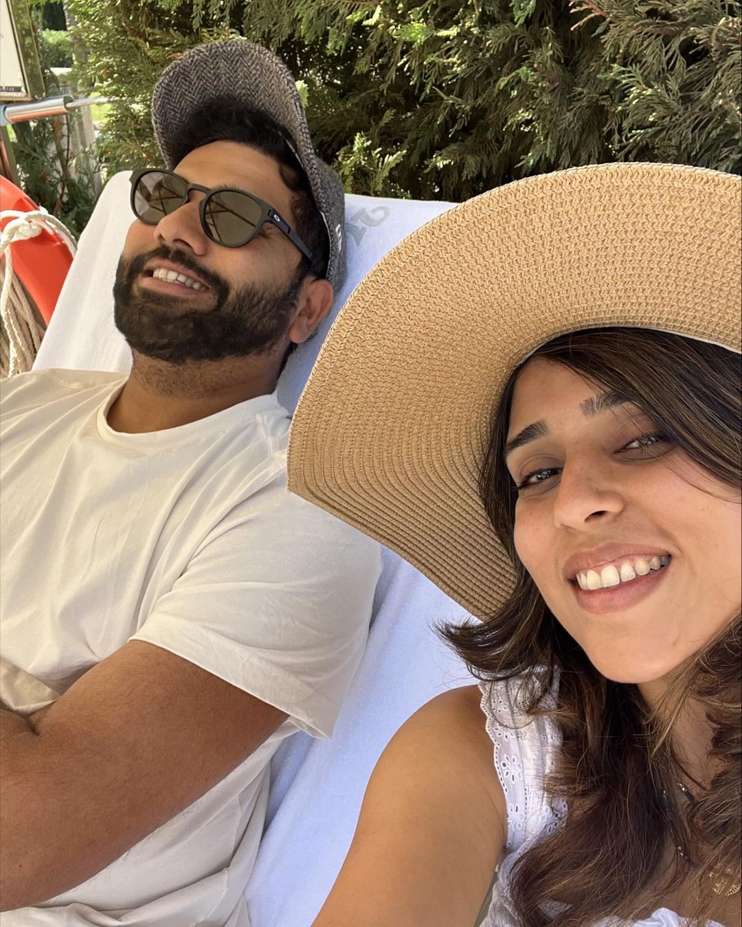 Rohit Sharma Post Wife Ritika Sajdeh Photos